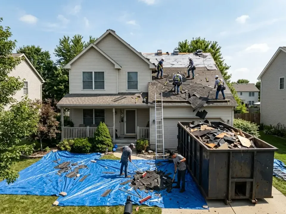 roof-replacement-debris-remova-004 — frequently asked questions, Cheapest Dumpster Rentals in Bremen, IN